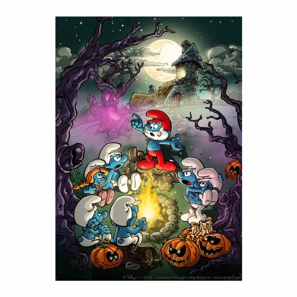 The Smurfs Spooky - A1 Poster