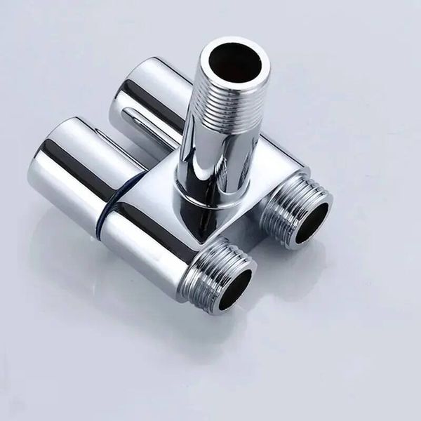 Zinc Alloy Angle Valve Wall Mount Bidet Set - One in Two Out