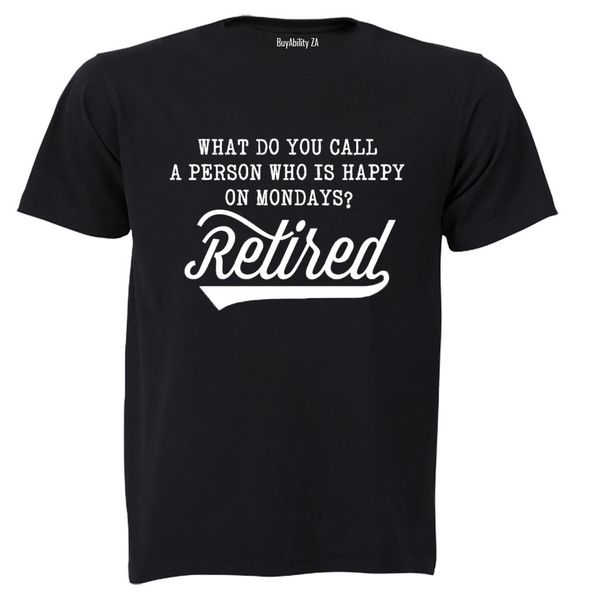 Happy On Mondays - Retired - Adults - T-Shirt