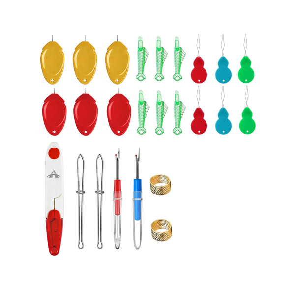 Easy Needle Threader Set Craft Household Sewing Needle Tool