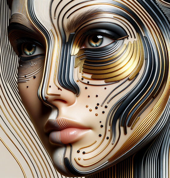 Canvas Wall Art Decor - A Face Artwork