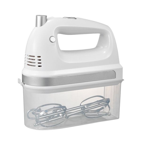 Electric Hand Mixer with Dough Hook and Flat Beater