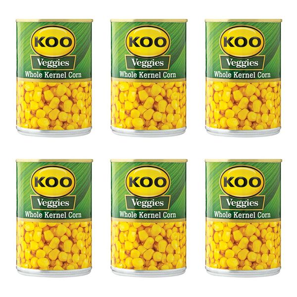 KOO Whole Kernel Corn Brine (6 x 410g) Shop Today. Get it Tomorrow