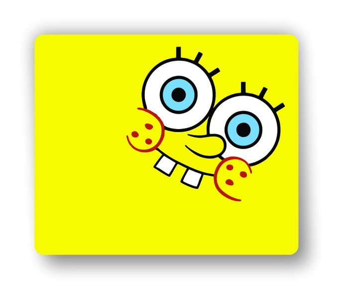 Yellow Spongebob Mouse Pad