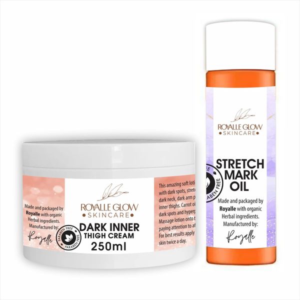 Royalle Glow Skincare Stretch Mark Glow Kit