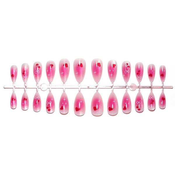 24-Piece Set of Ready-to-Wear Nail Tips
