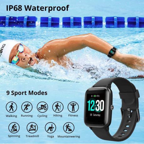 FocusFit Pro ID205L Smartwatch and Fitness Tracker Shop Today