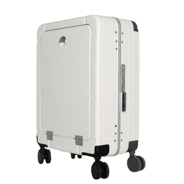 Suitcase Aluminium Frame Hardside Carry On Luggage Carry on Zipperless 20