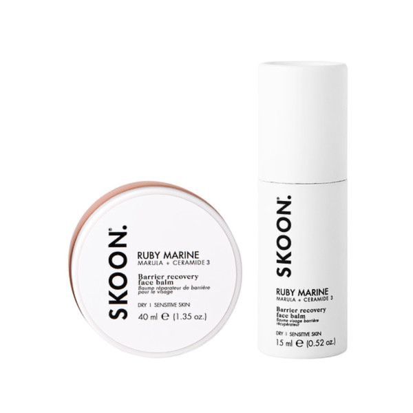 SKOON. BARRIER RESCUE Set - Ruby Marine 40ml Jar + 15ml Balm Stick