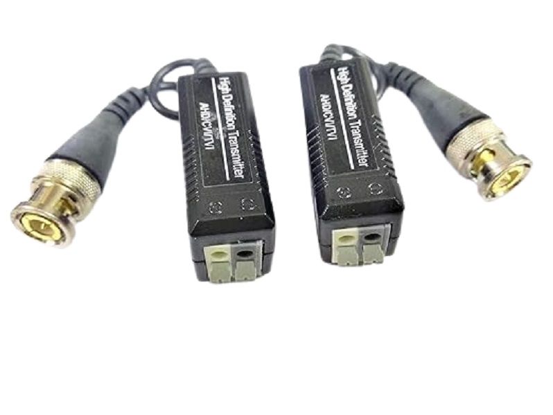 Two Passive HDCVI Transceiver Single Channel CCTV Camera