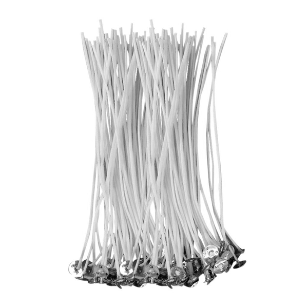 Pre - Waxed &amp; Tabbed Candle Wicks - 100 Piece