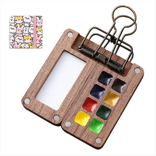 Travel Ready Paint Palette Bundle Mini Travel Paint Palette Acrylic a