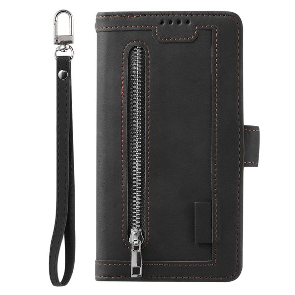 Multifunctional Zipper Phone Case Compatible with Samsung Galaxy S20 Cover