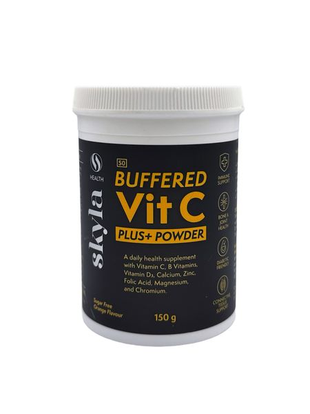 Skyla Health Buffered Vit C Plus+ Powder - 150g
