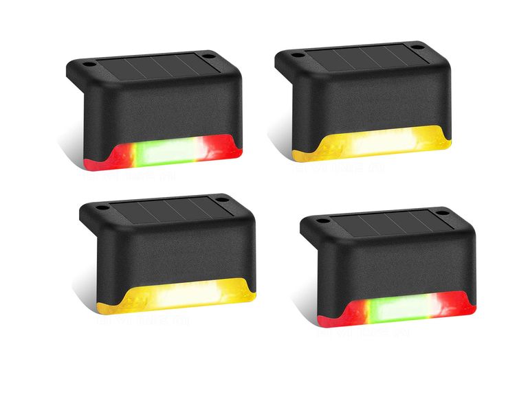 Boo 4 Pcs Solar Step Lamps