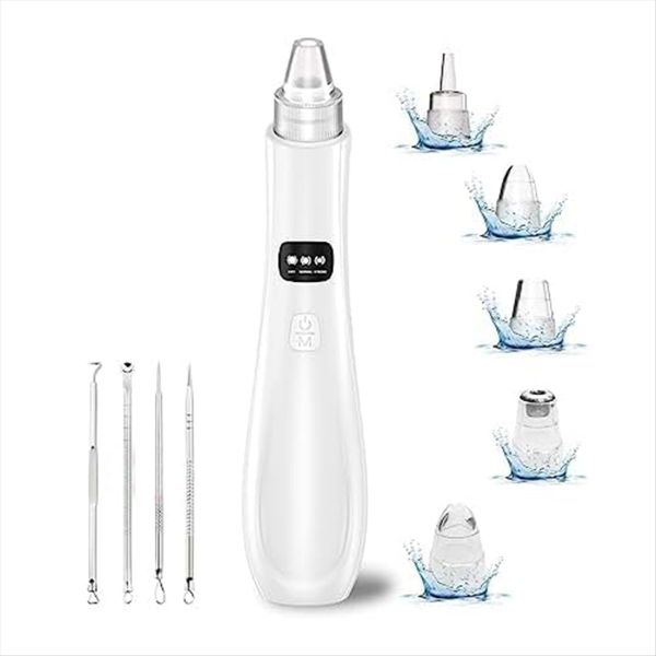 Blackhead Remover Pore Vacuum 5 Suction Power 4 Probes