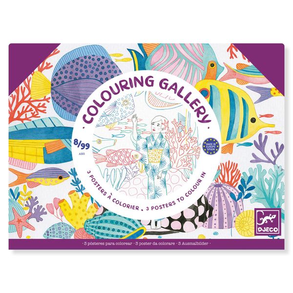 Djeco Colouring in - Japan