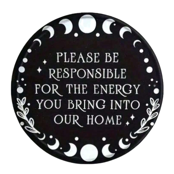 Vintage Metal Sign with Inspirational Quote