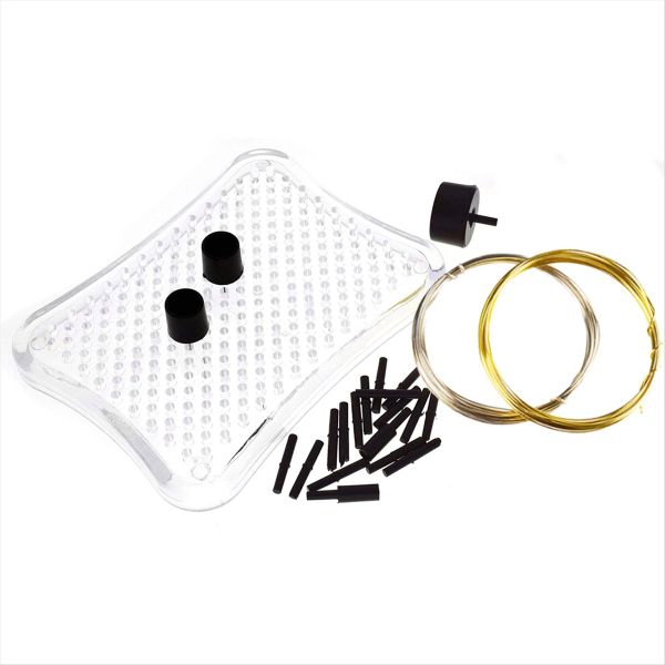 Wig Jig Wire Jig Beginner Kit Includes 3 x 4 Inch Clear Plastic Jig