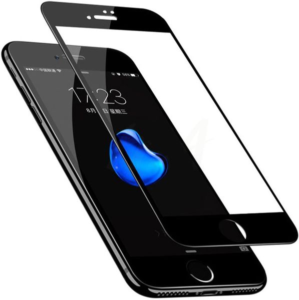 Iphone 7 Plus / Iphone 8 Plus Screen Protector Tempered Edge to Edge Black