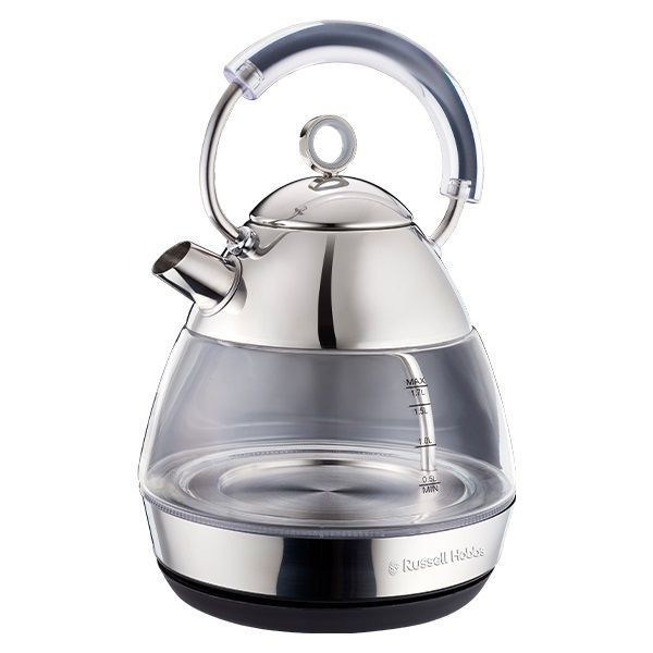 Russell Hobbs 1.7L Pyramid Glass Kettle
