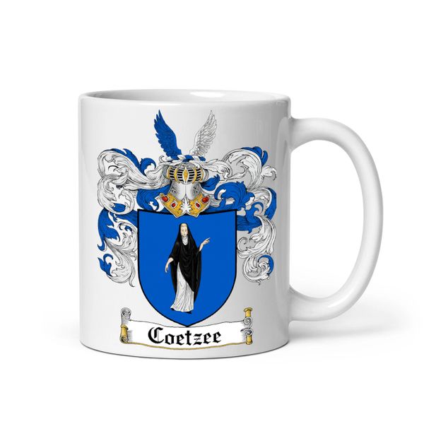 Coetzee Family Crest Coffee Mug