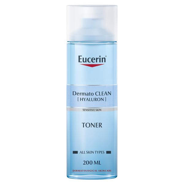 Eucerin DermatoClean Face Cleansing Toner, for Sensitive Skin, 200ml
