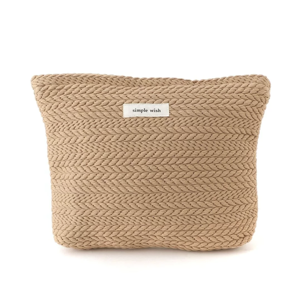 Braided Travel Cosmetic Pouch