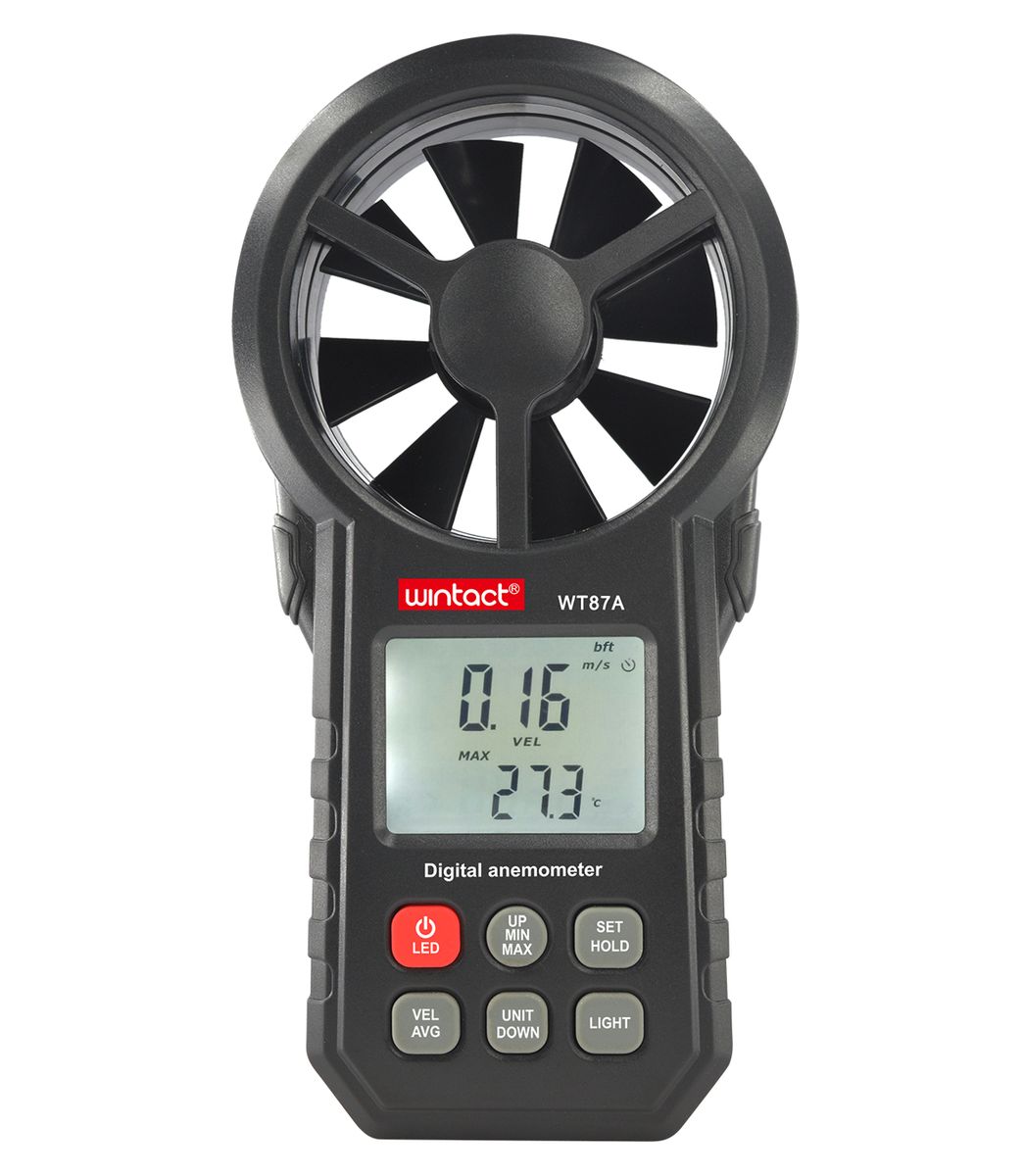 Wintact - Digital Anemometer - Wind Speed & Direction & Temp (WT87A ...