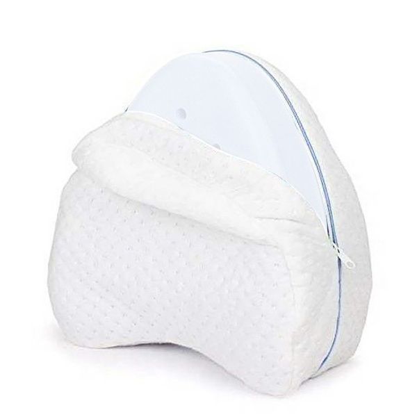Leg Contour Pillow - Orthopedic Memory Foam with Cover