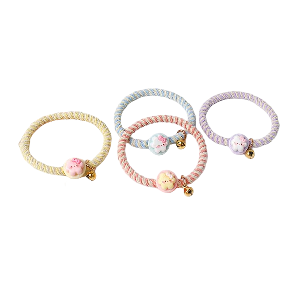 Cute Colorful Rope KT Cat Hair Bands-4Piece