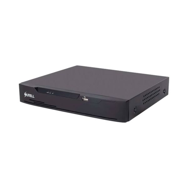 Sunell 4-Channel 1-Bay Hybrid Digital Video Recorder, 1x LAN, H.265
