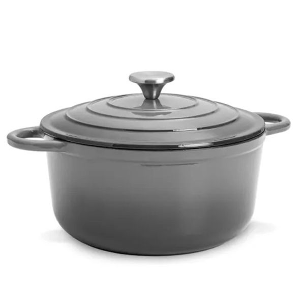 Fr-Ya26a Cast Iron Pot 26cm (Grey)