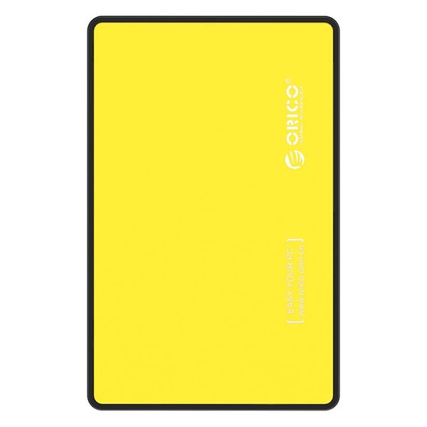 Orico 2.5" USB3 External HDD Enclosure - Yellow
