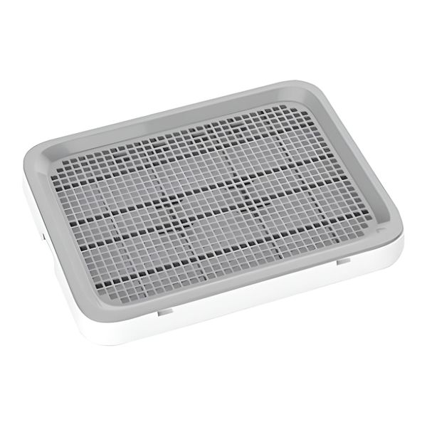 50 cm Detachable Indoor Training Pet Toilet Tray - Grey