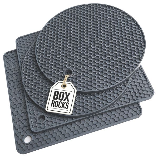 Extra Thick Silicone Trivet Mat Heat Resistant