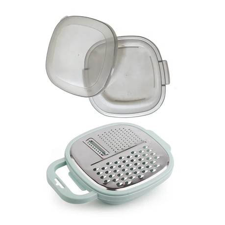 Bpa Free Cheese Grater With Food Storage Container And Lid