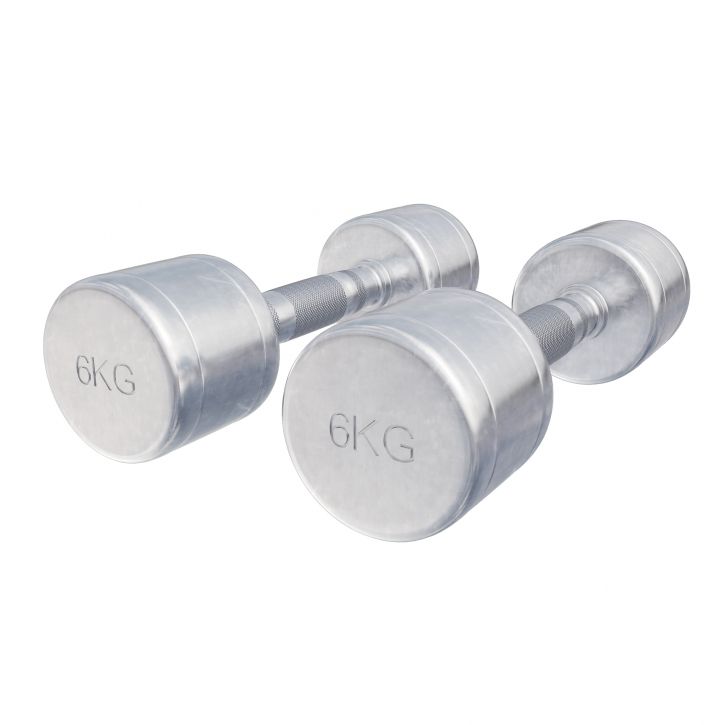 GORILLA SPORTS SA Chrome Fixed Dumbbells 2 x 6kg Shop Today. Get