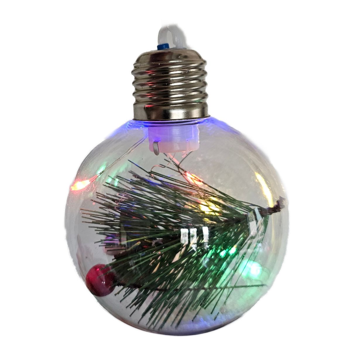 LED Light Bulb - Decorate in style - on and off button - Tree decoration