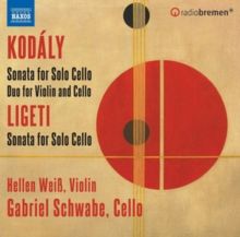 Kodály: Sonata for Solo Cello/Duo for Violin and Cello/... (CD / Album)
