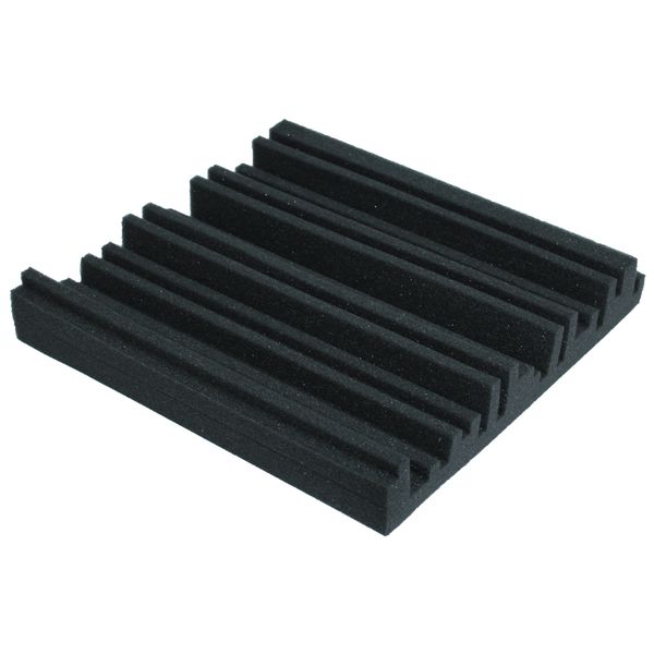 Metro Acoustic Foam Sound Panel - Black - 30cmx30cm