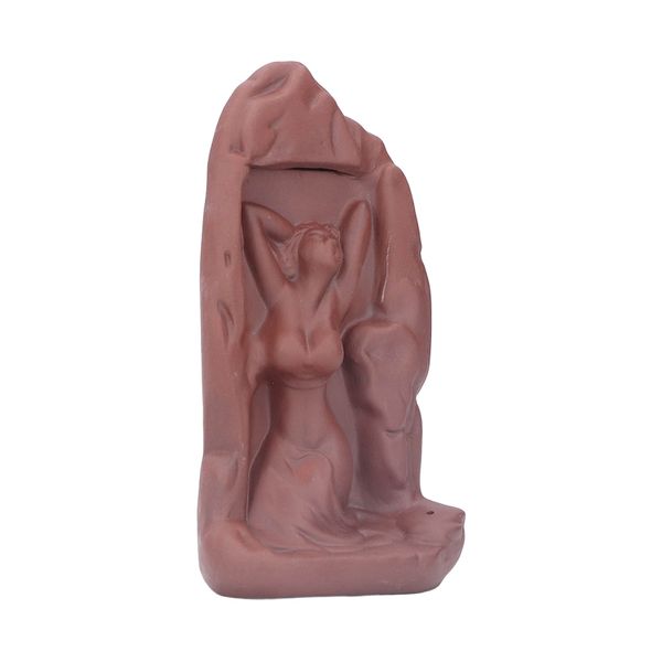 Ceramic Backflow Waterfall Incense Burner Decor