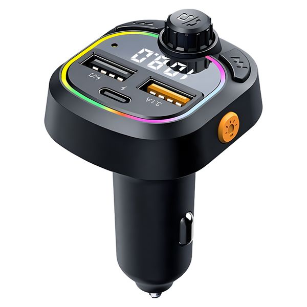 Wireless Car MP3 Player &amp; Fast Charger Modulator FM Bluetooth 5.3