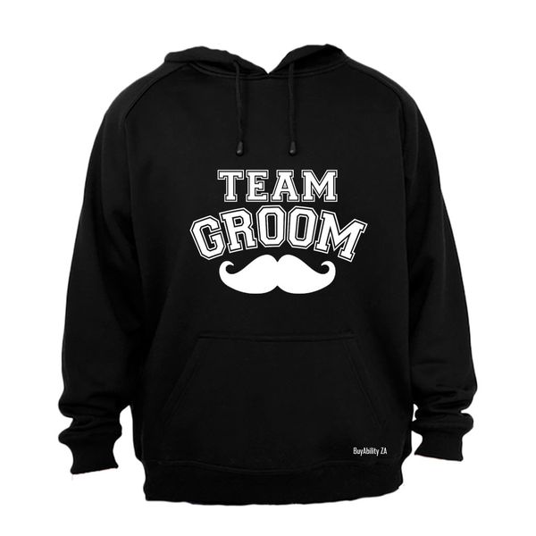Team Groom - Mustache - Hoodie