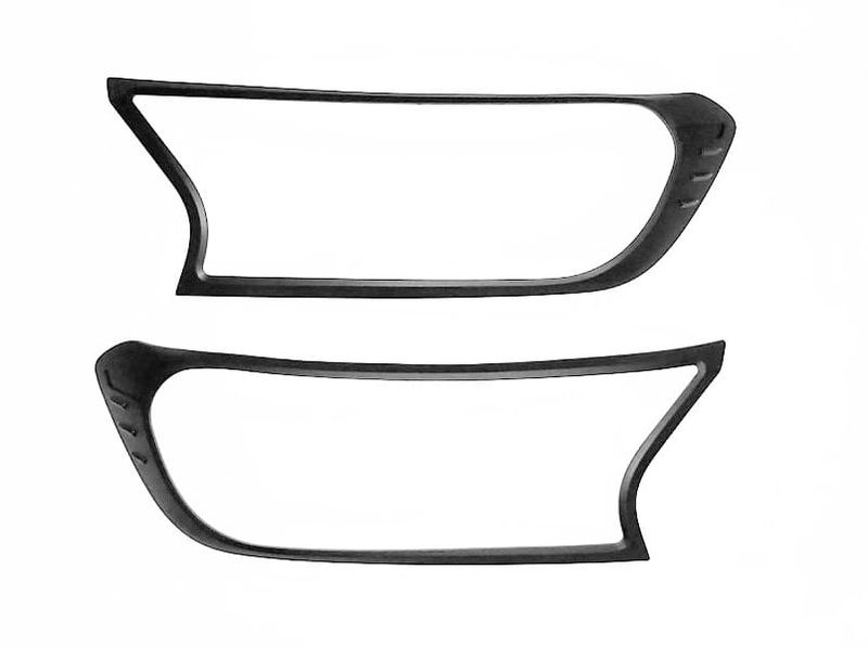 Ford Ranger T7/T8 Head Light Cover Matt Black 2015-2021