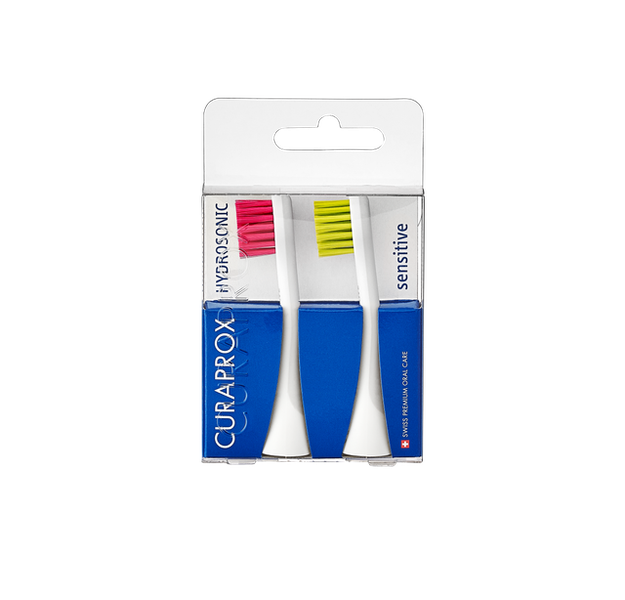 Rainbow Brush Heads Sensitive for Hydrosonic Magenta/Green (2 Piece)