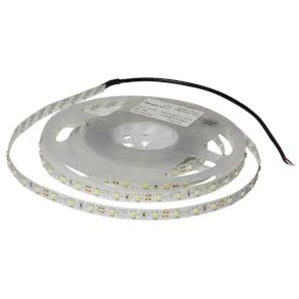 5m 12V DC White LED Strip Light 6000-6500K IP54 60 LEDs/m Silicone Coated