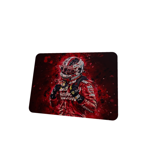 Formula 1 Ferrari - Charles Leclerc Artwork - Mouse Pad