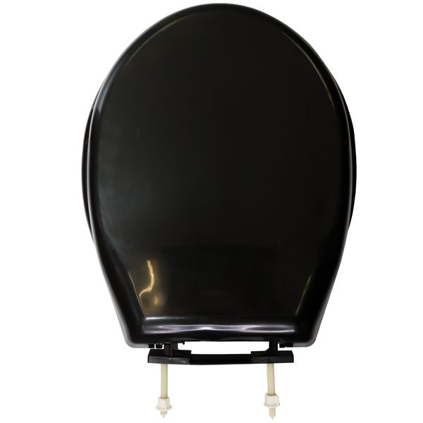 Evolution Lite Duty Toilet Seat - Black Plastic Hinge