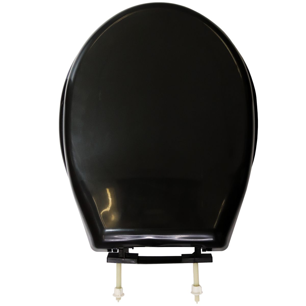 Evolution Lite Duty Toilet Seat - Black Plastic Hinge